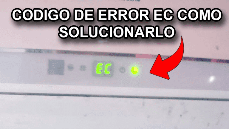 aire acondicionado con simbolo de error