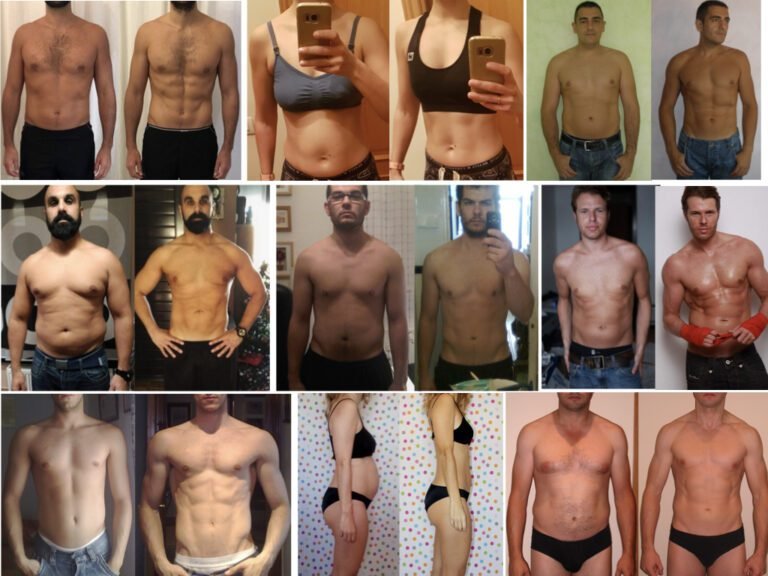 antes y despues de una transformacion personal