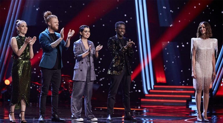 audiencia emocionada en un concurso de talentos