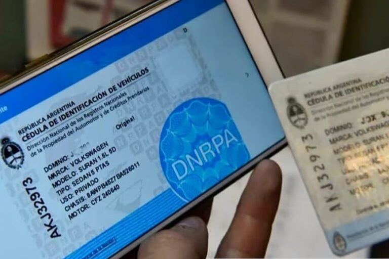 auto en carretera argentina sin tarjeta azul