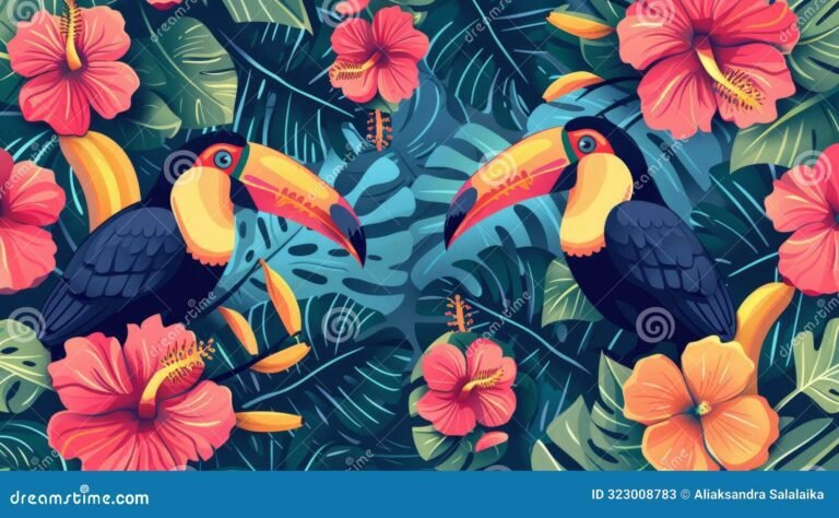 bananas en un entorno tropical vibrante