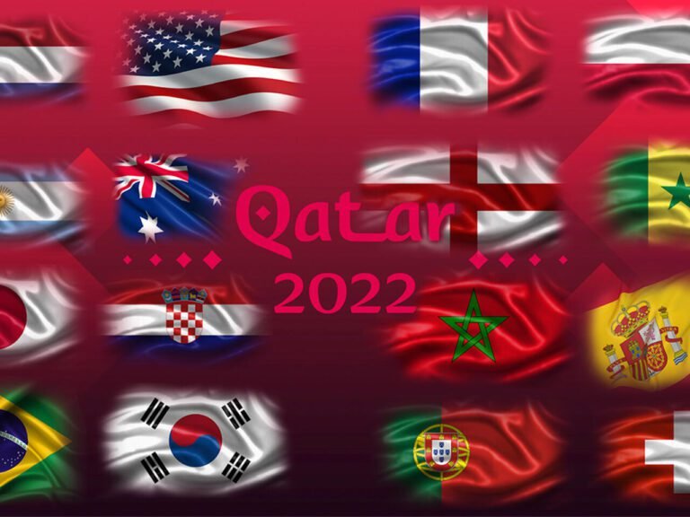 Cuáles son los equipos clasificados para el Mundial de Qatar 2022 19 bandera de los equipos clasificados al mundial