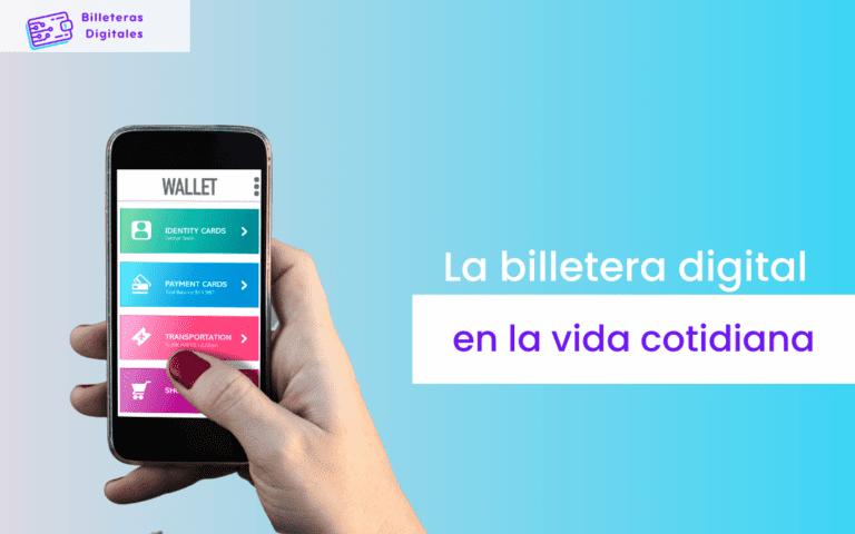 billetera digital en uso cotidiano