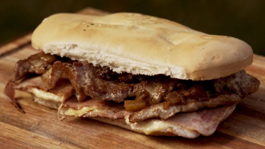 Cómo preparar una deliciosa bondiola para sándwich al horno 1 bondiola asada en un sandwich gourmet