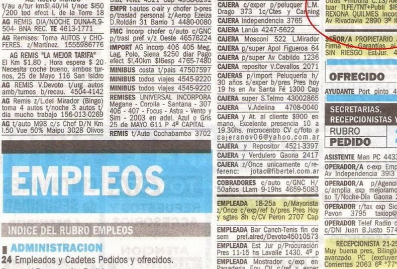 Dónde encontrar empleos en el diario Crónica a través de clasificados 4 Dónde encontrar empleos en el diario Crónica a través de clasificados