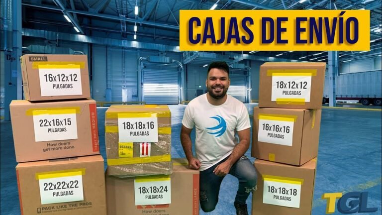 caja de encomienda lista para enviar