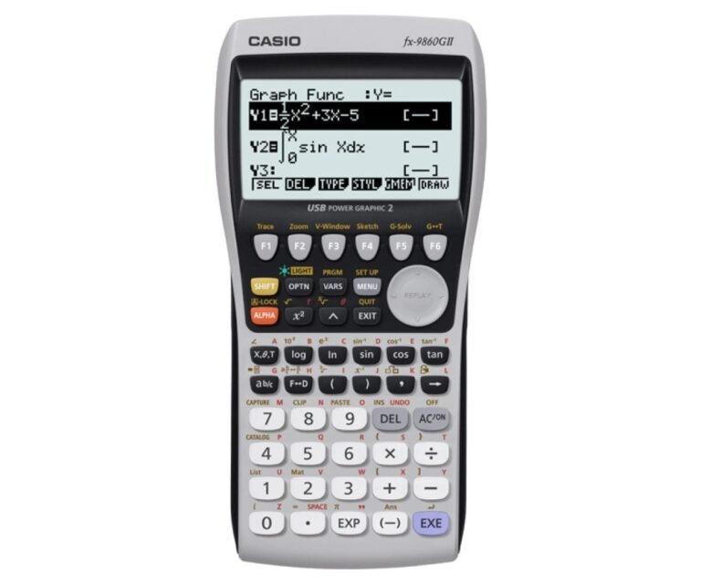 calculadora digital con simbolos financieros
