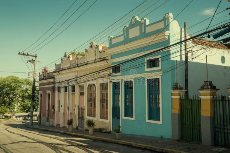 calles coloridas del barrio santa teresa