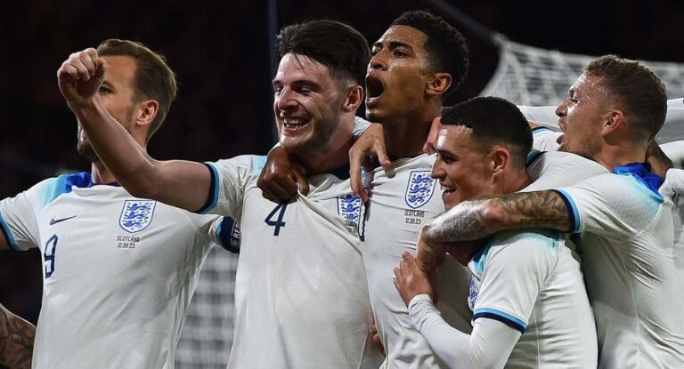 celebracion de un equipo en el futbol