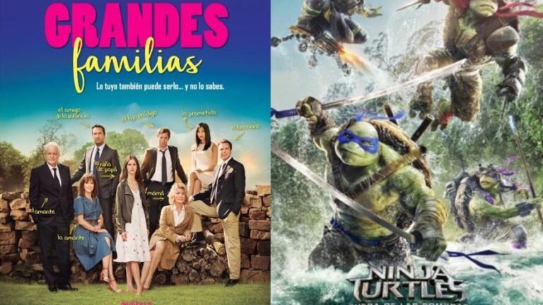 cine moderno con cartelera de peliculas
