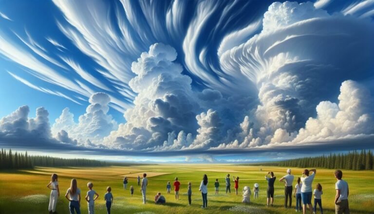 clima diverso con nubes y sol