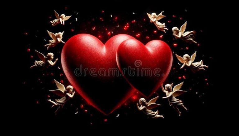 corazones entrelazados simbolizando el amor multiple