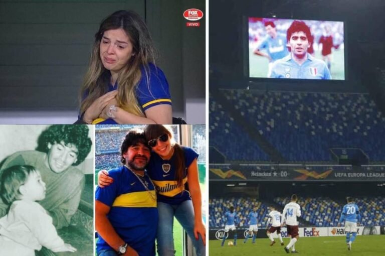 Dalma Maradona podría ser la próxima presidenta del Napoli 22 dalma maradona en un estadio de futbol