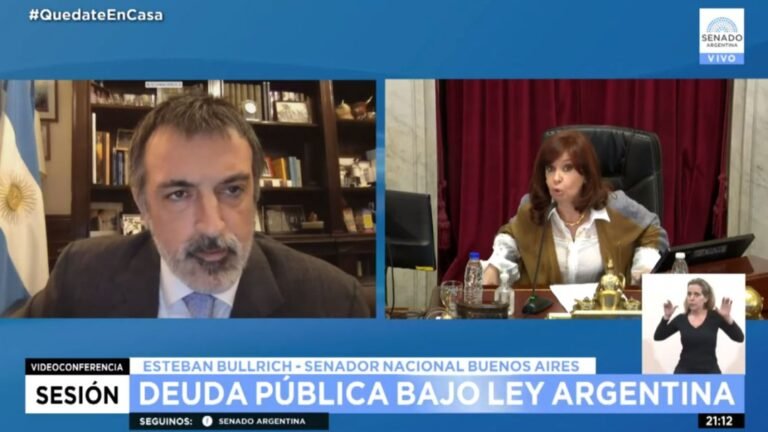 debate politico entre esteban bullrich y cristina kirchner