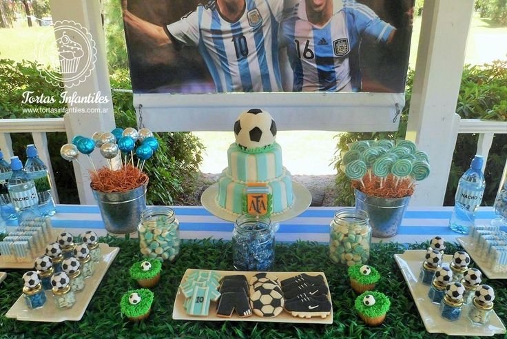 Cómo organizar un cumpleaños temático de la selección argentina 7 Cómo organizar un cumpleaños temático de la selección argentina