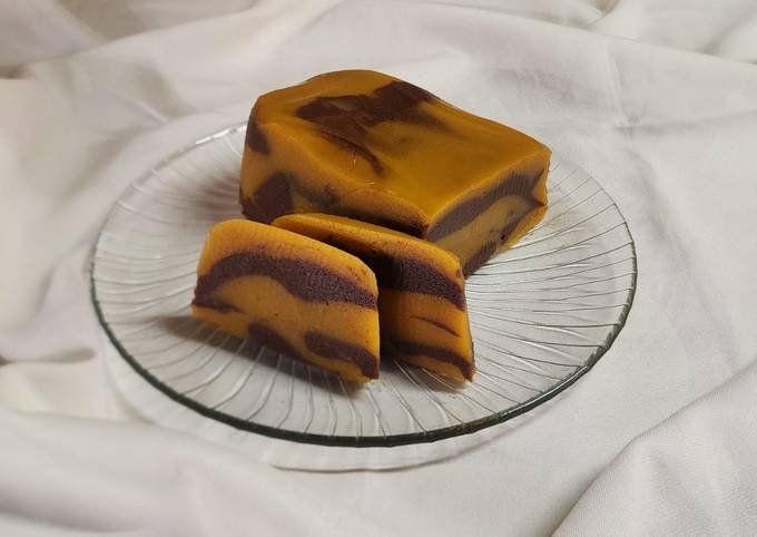 dulce de batata casero en un plato