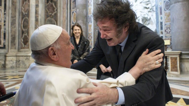 encuentro entre milei y el papa francisco