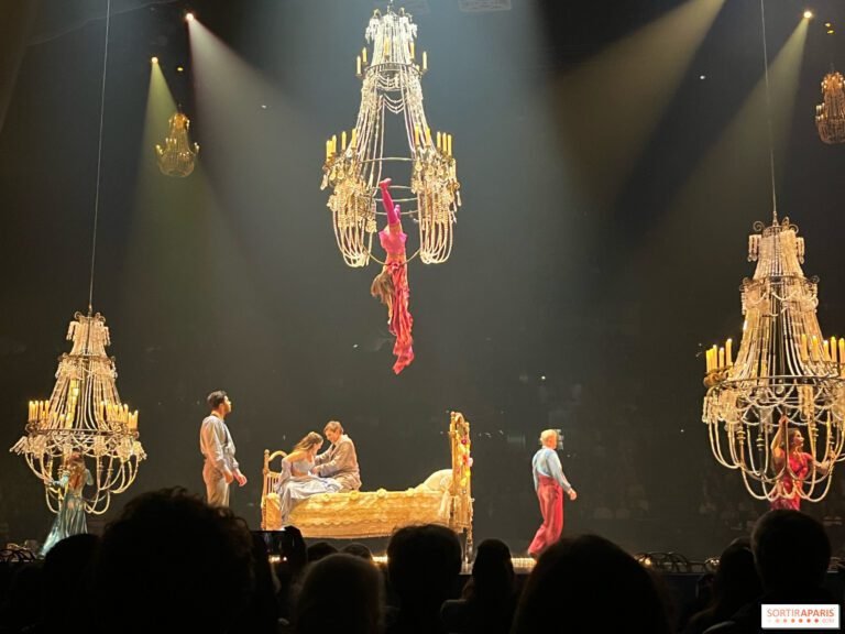 espectaculo del cirque du soleil en escena