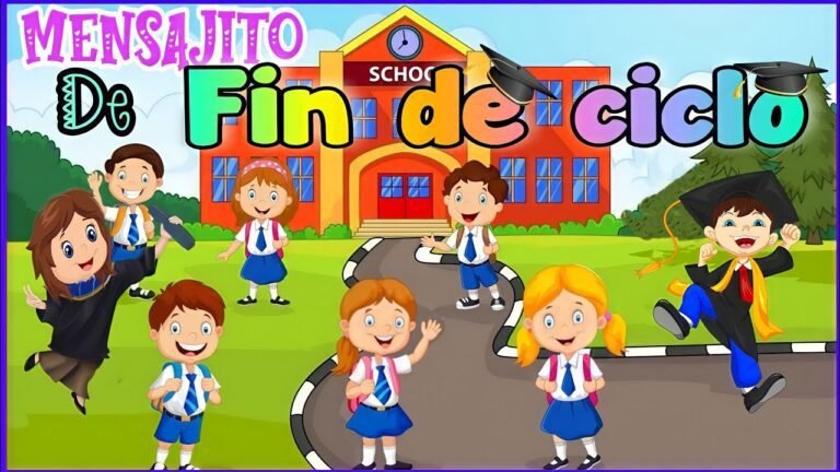 estudiantes felices al final del ciclo escolar
