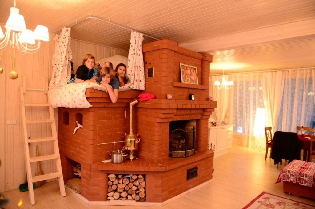 Cómo funciona una estufa rusa a leña y cuáles son sus ventajas