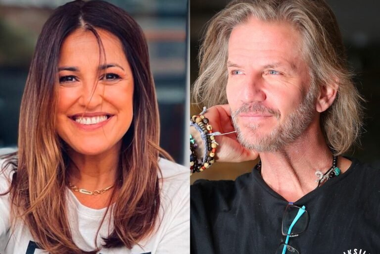 facundo arana y romina gaetani juntos sonrientes