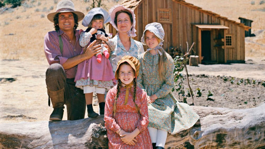 familia ingalls en un entorno rural