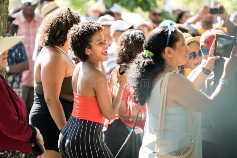 gente disfrutando de un concierto al aire libre