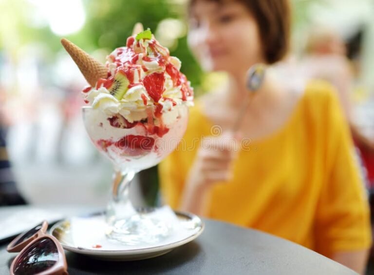 helados divertidos en un dia soleado
