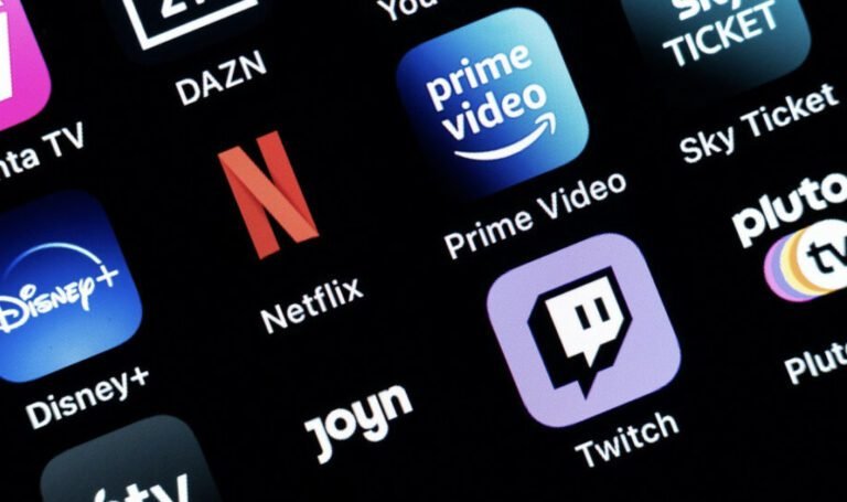 iconos de plataformas de streaming populares