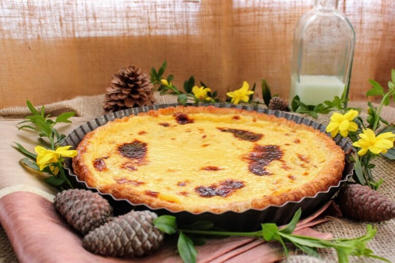 ingredientes de torta belen sobre una mesa