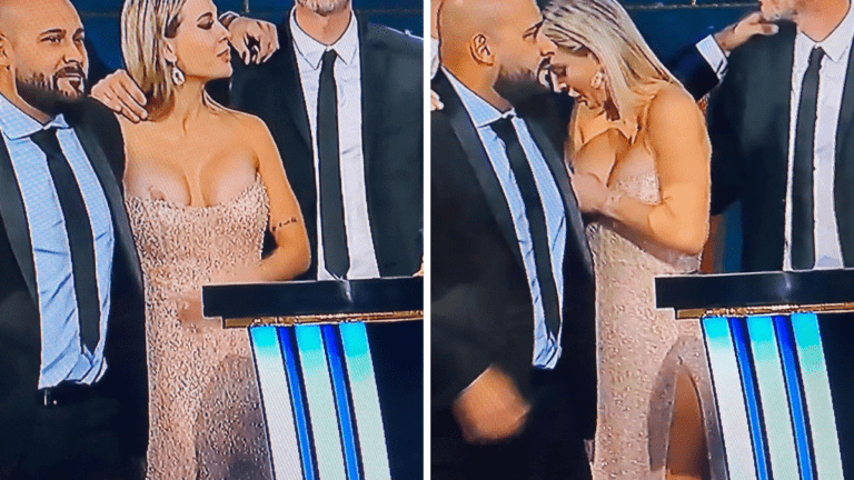 jesica cirio en evento de premios martin fierro