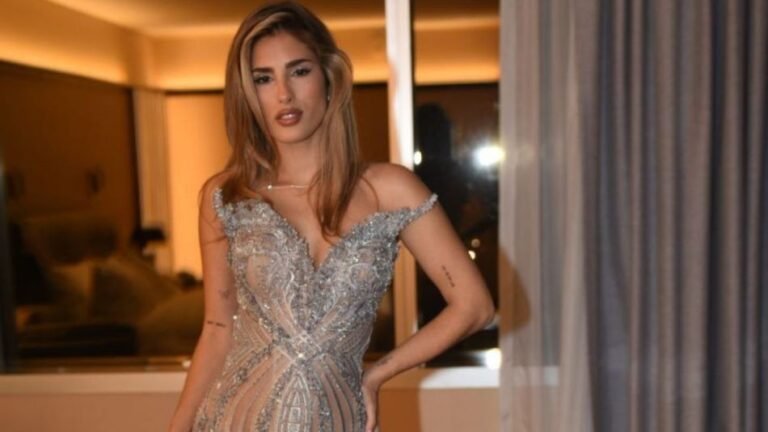 julieta poggio en la alfombra roja