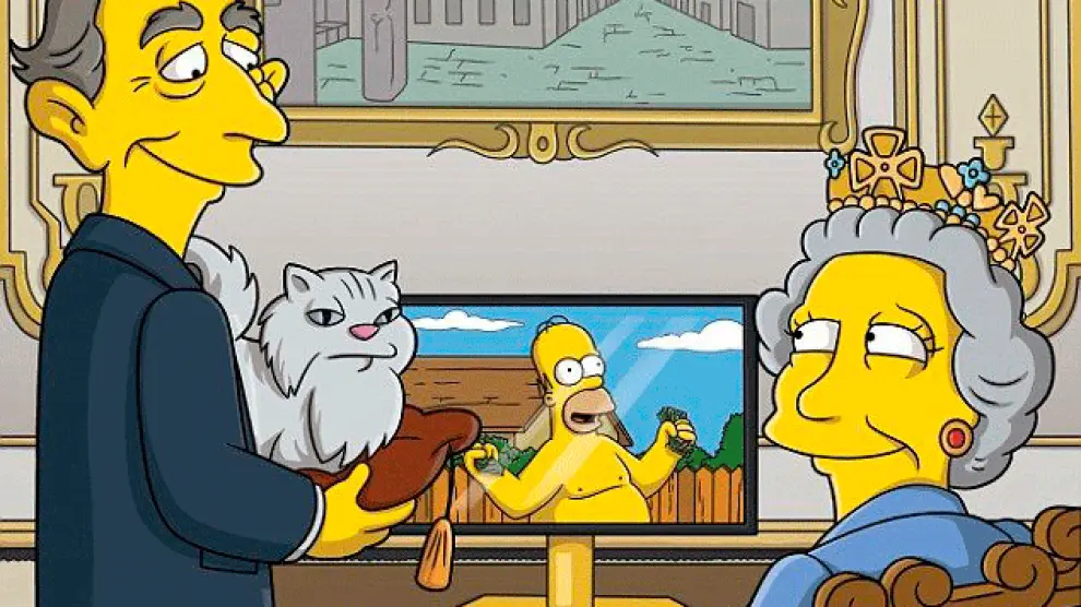Los Simpsons hicieron un episodio sobre la Reina Isabel II 7 Los Simpsons hicieron un episodio sobre la Reina Isabel II