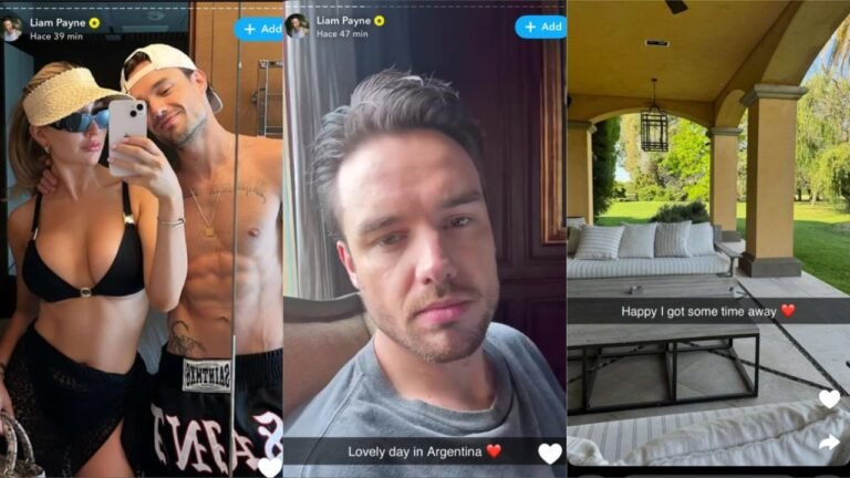 liam payne disfrutando en argentina