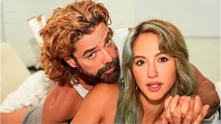 luciano castro y flor vigna juntos sonrientes