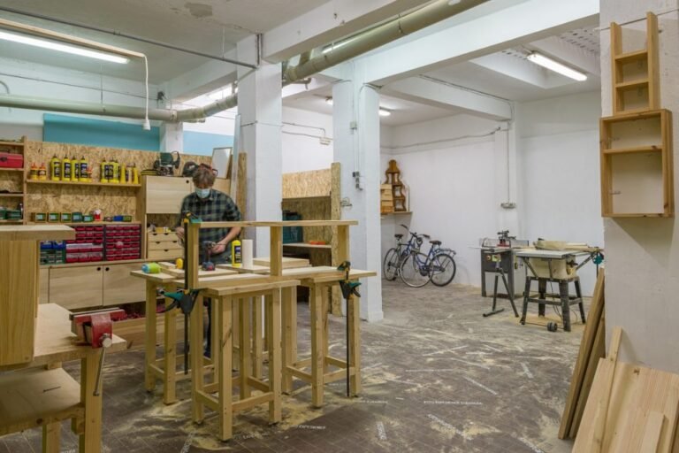 madera artesanal en un taller de carpinteria