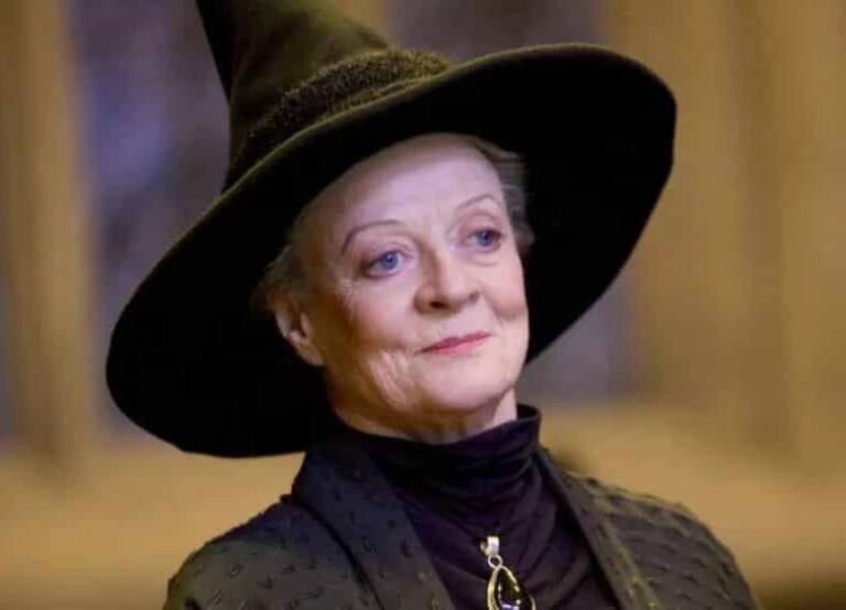 maggie smith como minerva mcgonagall