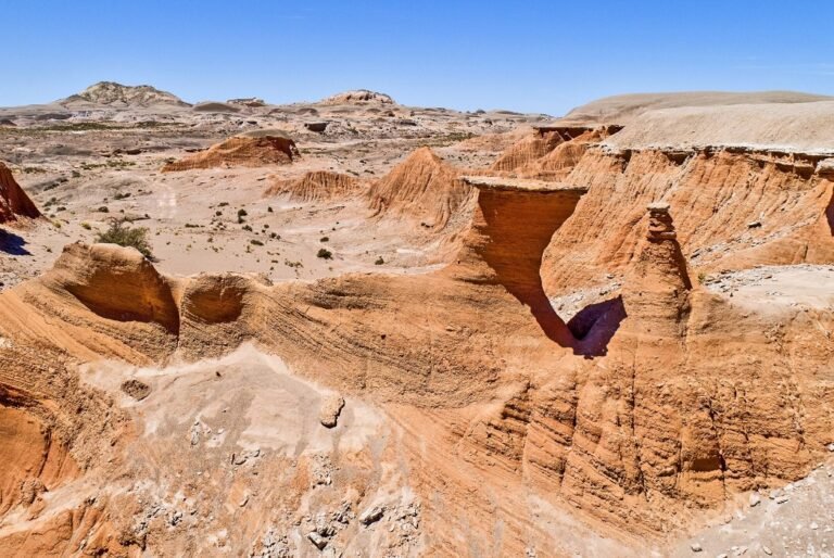 manejo de roca en paisaje natural