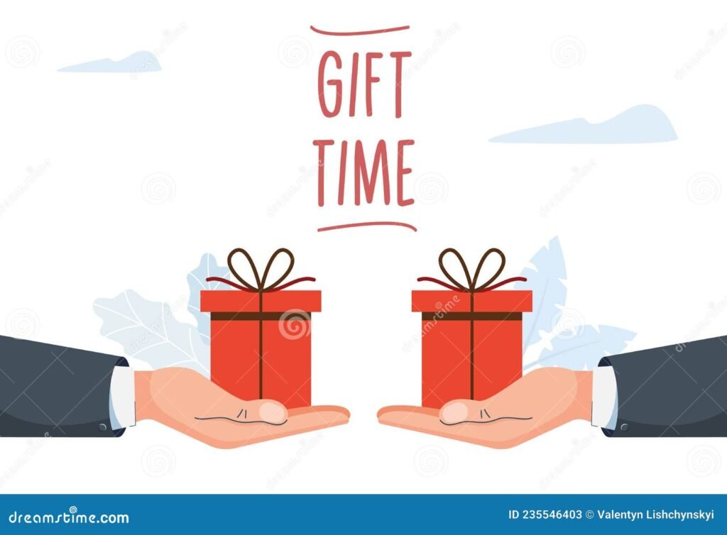 De dónde proviene la frase "Más me das, cada día más" 1 manos intercambiando regalos o objetos