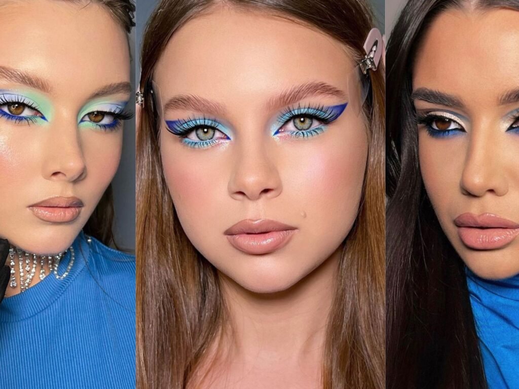 Qué maquillaje combina mejor con un vestido celeste