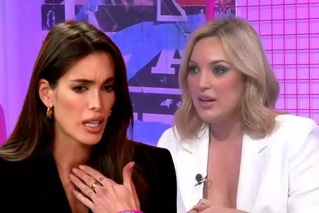 Qué es el video de Chachi Telesco con Maju Lozano y de qué trata 1 mujeres conversando en un set de television