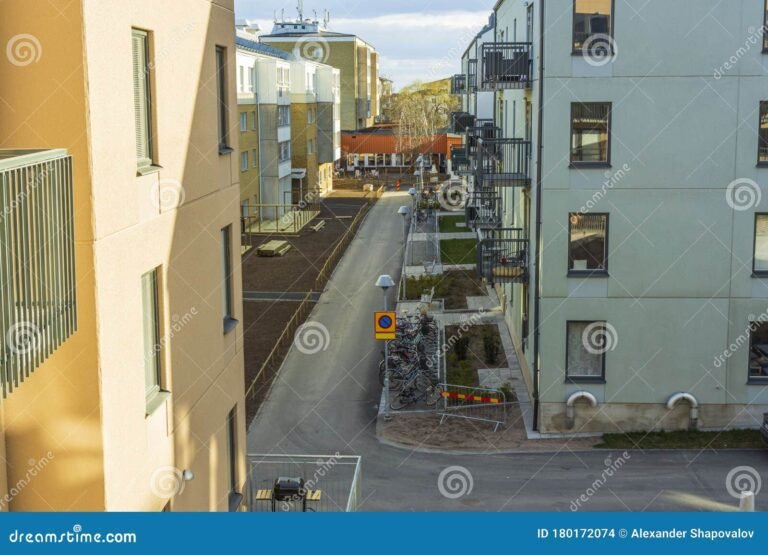 Esa frase "Ese no es mi vecino" tiene un significado especial en la cultura 30 paisaje urbano con casas vecinas