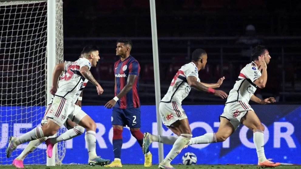 Qué resultados hubo entre San Pablo y San Lorenzo en la Copa Sudamericana