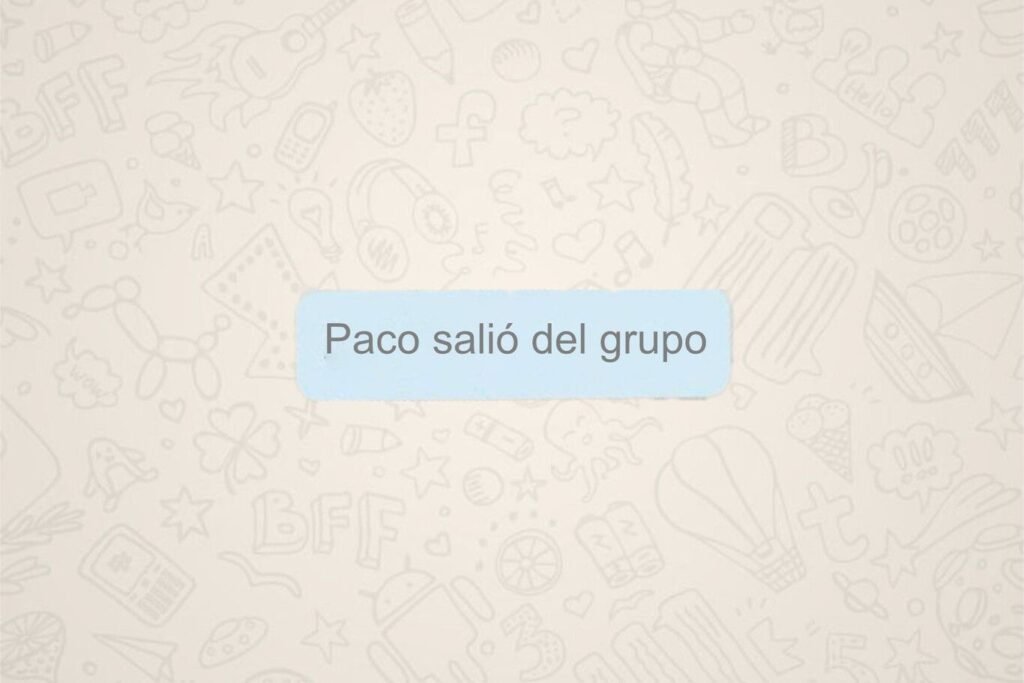 Cómo puedo salir de un grupo sin que los demás lo noten