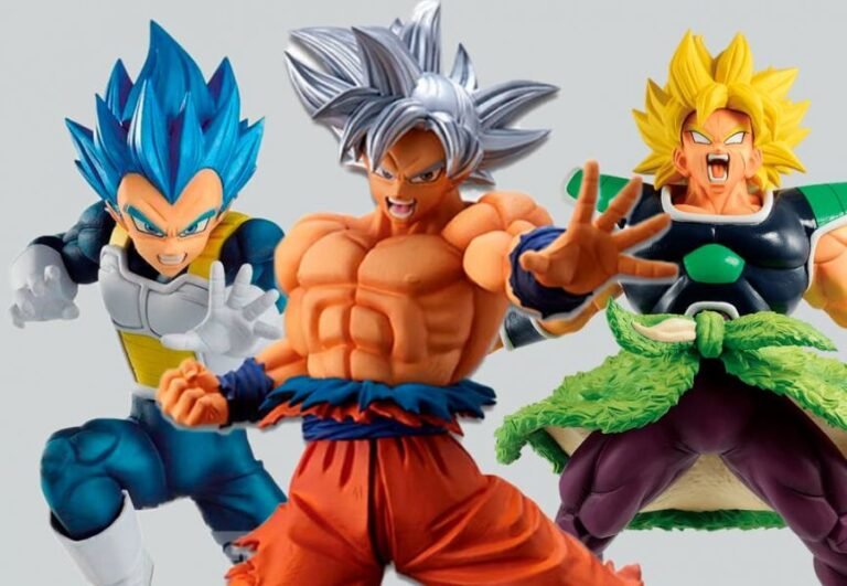 personajes de dragon ball en accion 1
