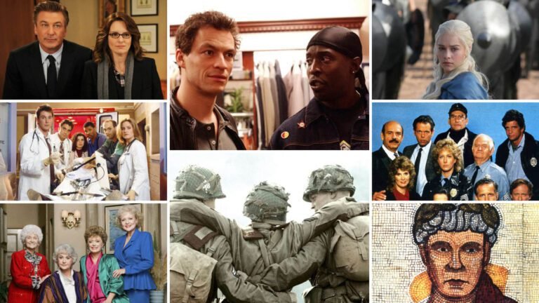 personajes de una serie de television