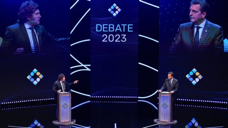 politicos argentinos en un debate acalorado