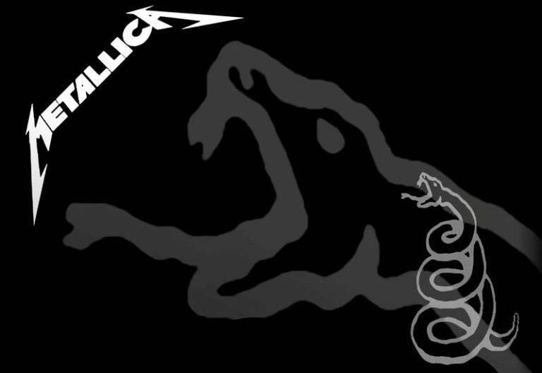 portada del album negro de metallica