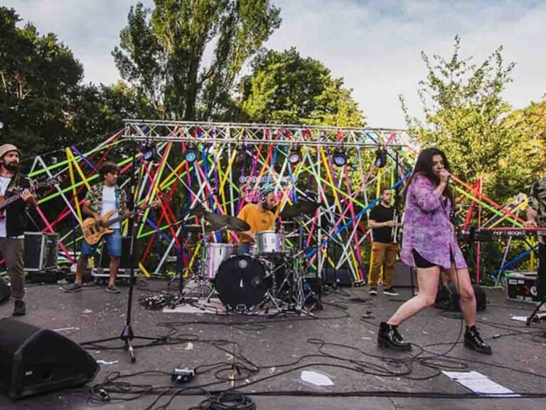 recital de reggae al aire libre