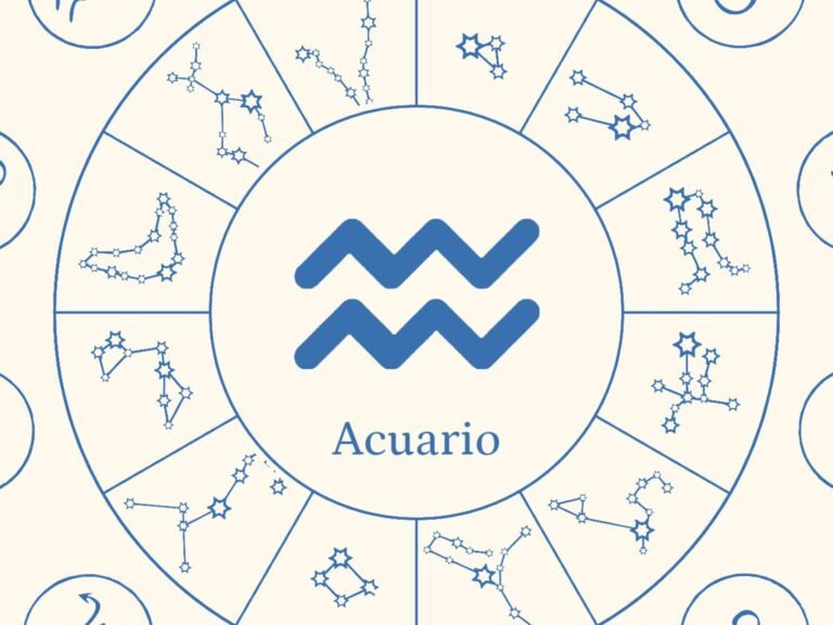 representacion del signo acuario en astrologia